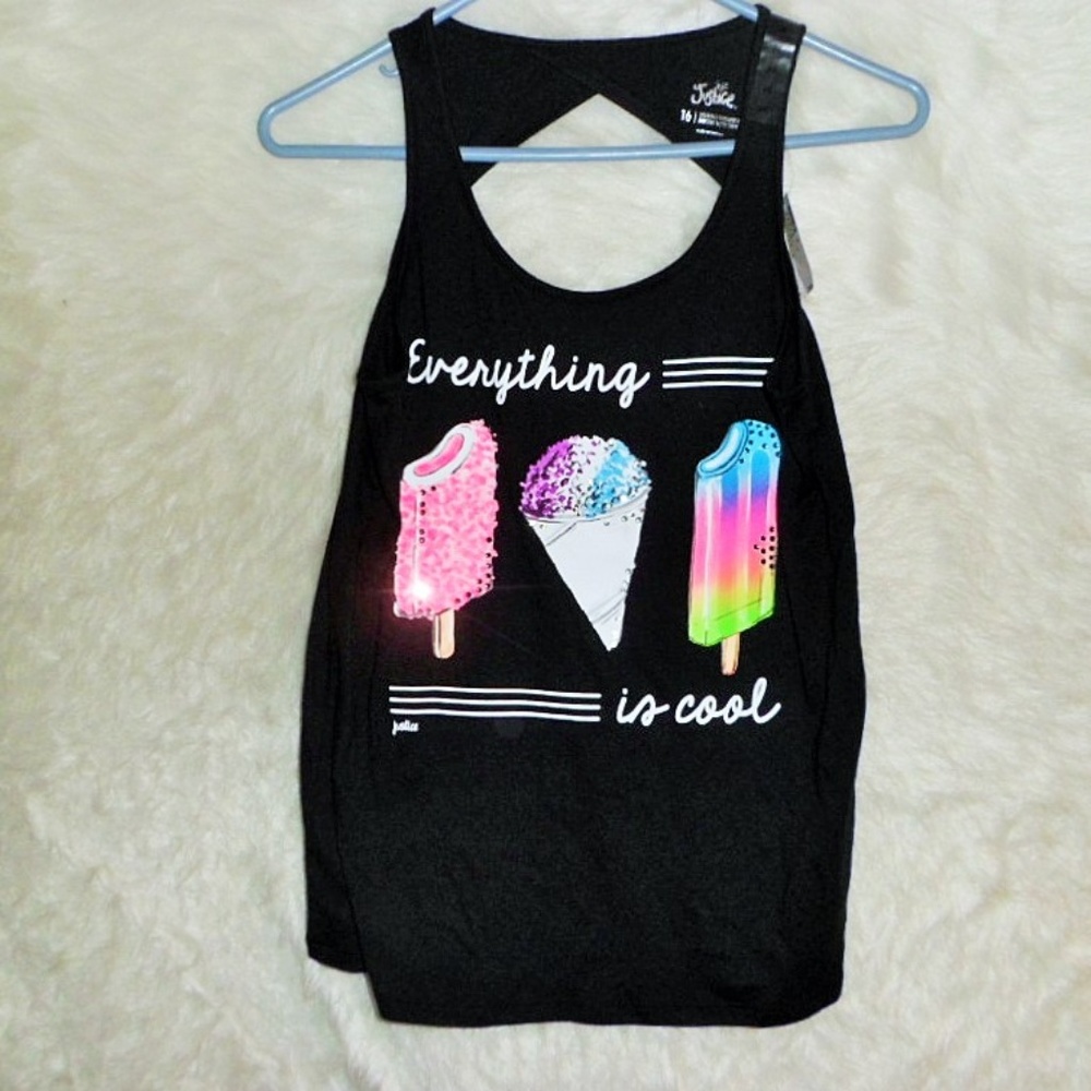 NWT Justice Girls T Shirt